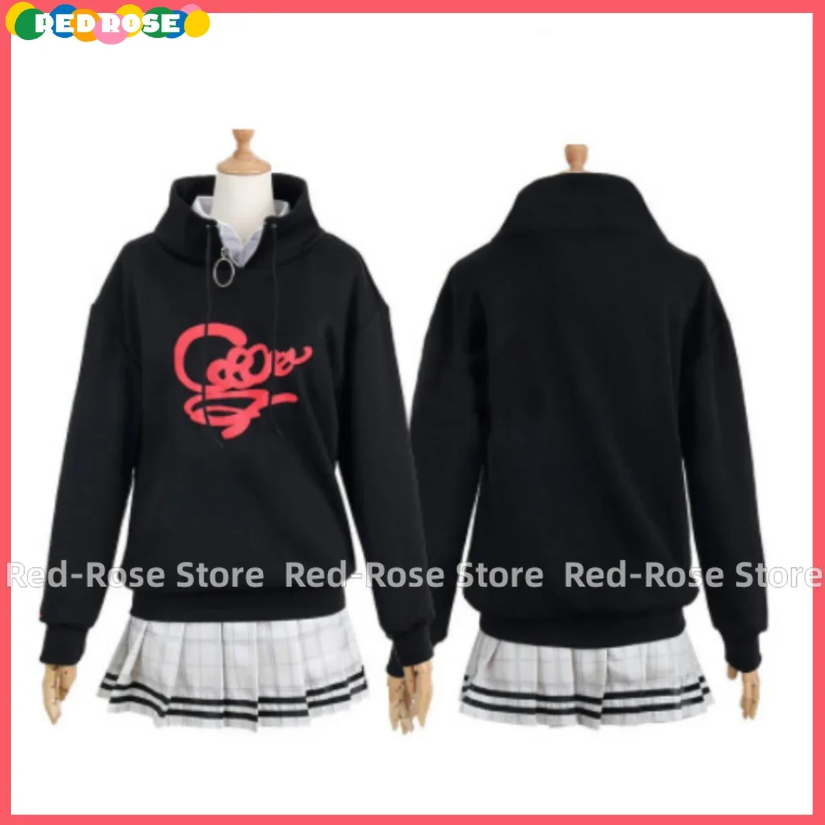 Anime Game The Idolm@Ster Shiny Colors Higuchi Madoka Cosplay Costume Noctchill Wig Hoodies Uniform Man Woman Halloween Suit - view 4