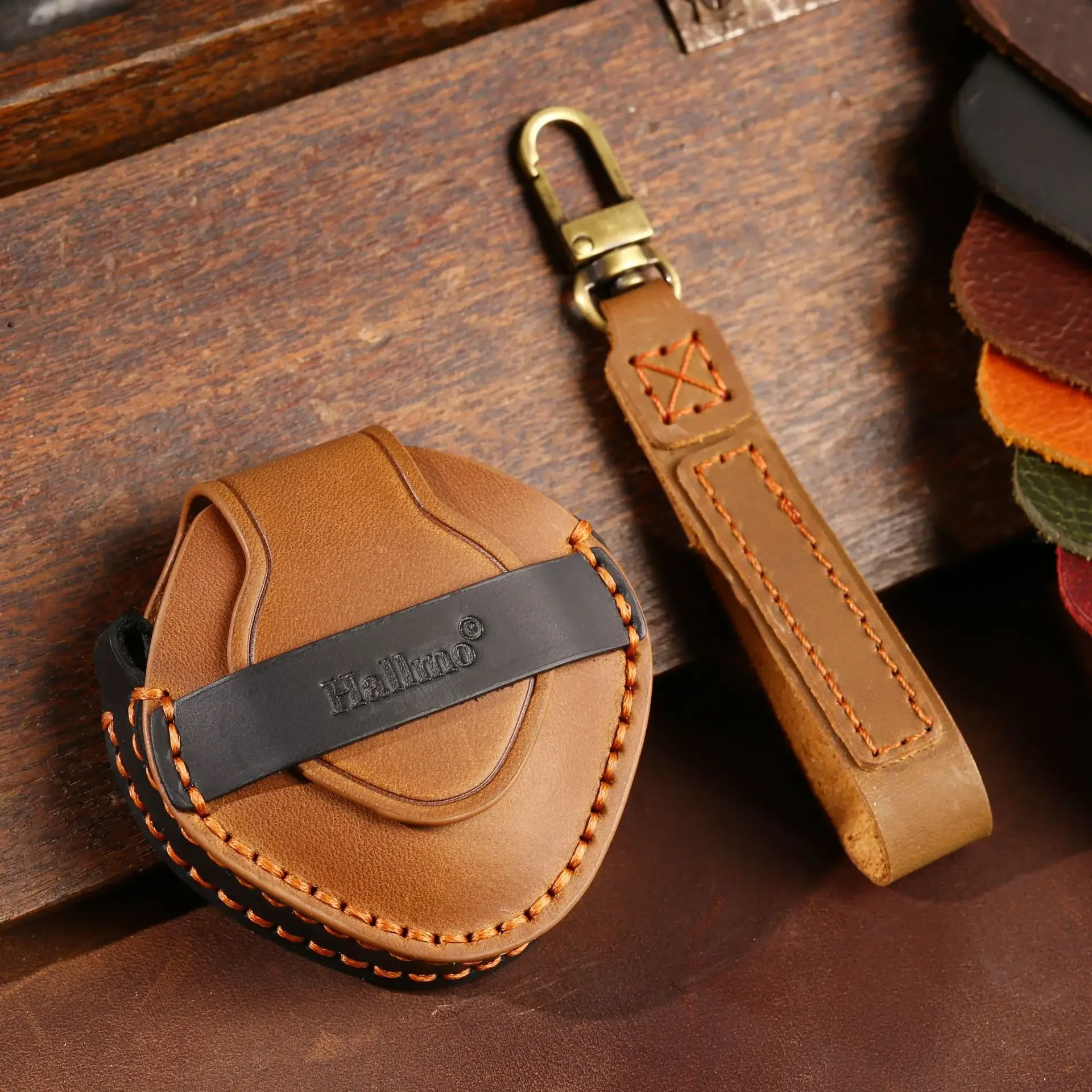 Leather Car Key Case Cover for Chery Jetour Dashing IDM I-DM X-1 Plus DCT 2023 2024 Accessories