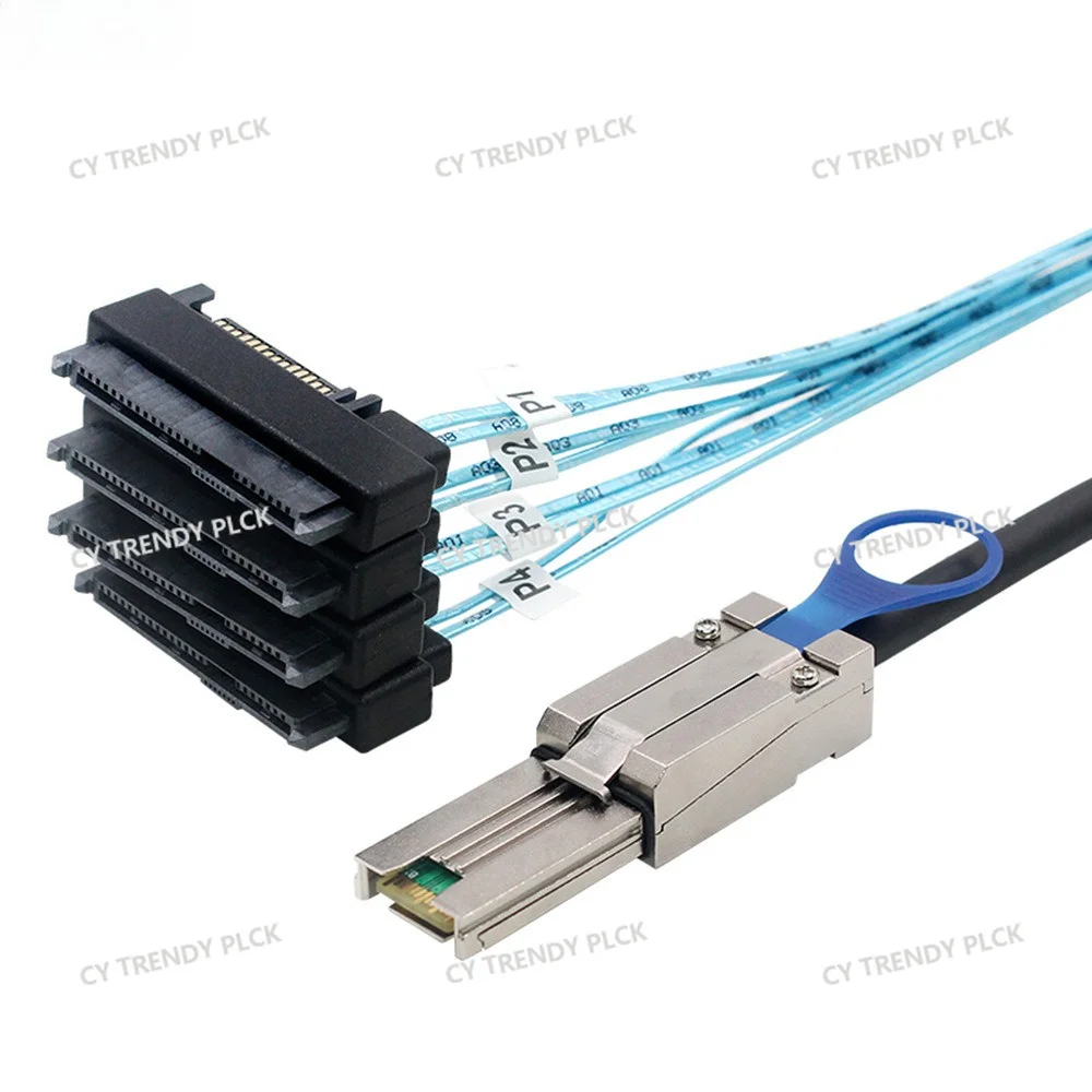 MINI SAS HD SFF-8088 26P To 4 SAS 8482 2-in-1 Server Conversion Cables