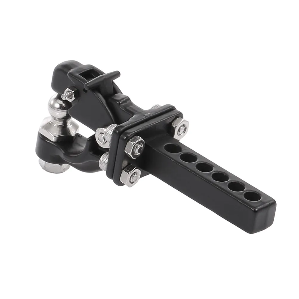 

High Quality Metal Trailer Hook 1:10 Rc Crawler Car Climbing Buggy Truck Durable Spare Parts Black Trailer Hook