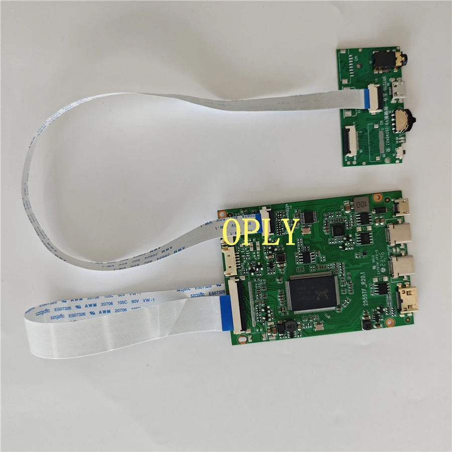 

Плата контроллера Micro USB 2 Type-C EDP для BP101QH1-100 B160QAN03.H B160QAN03.L B170QAN01.2 2560X1600, светодиодная панель, совместимая с HDMI