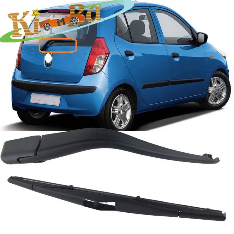 

KIMBA 12" Car Rear Wiper Blade Blades Back Window Wipers Arm For Hyundai I10 2008-2014 Windscreen Blade Car Accessories