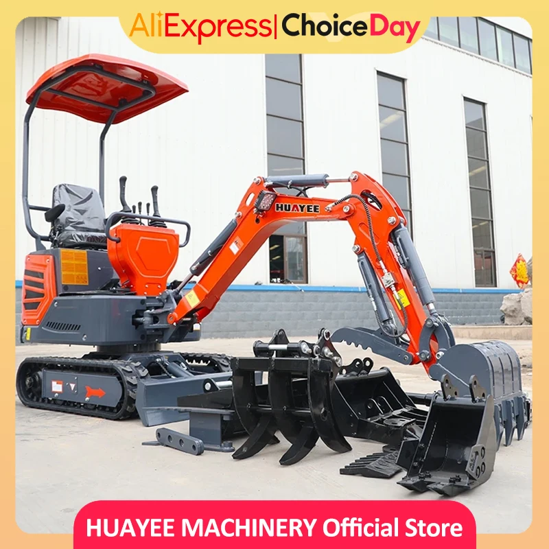 Fast delivery Mini Excavator 1 Ton Customize EPA EURO5 Engine Mini Crawler Excavators High Quality Small Excavator Manufacturer 