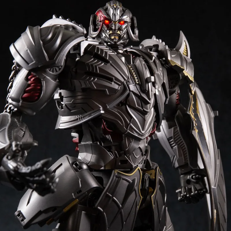 31cm Transformers Megatron Alloy Abs Material Deformable Movie Character Figurine Model Desktop Ornament Collection Kid Toy Gift