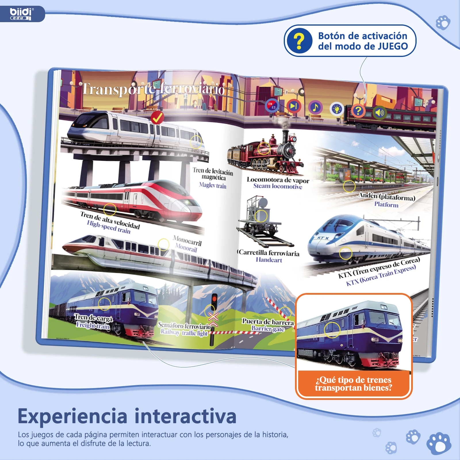 Libro de Audio Bilingüe - Espa - Kids Toys 3 Year Old reseña y precio