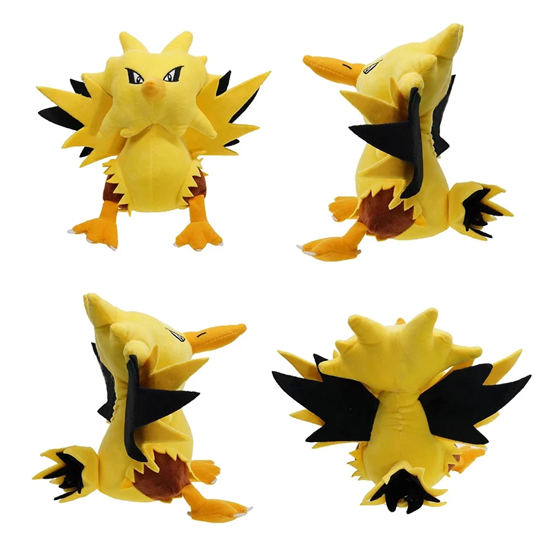 Juguete de peluche de Pokémon de tipo eléctrico, muñeco amarillo de Pikachu, Pichu, Ampharos, demenne, Magneto, Zapdos, decoración de habitación para niños, 20cm