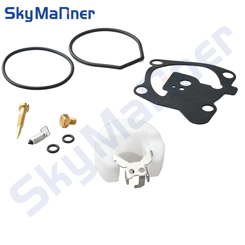 

66T-W0093 Powertec Carburetor Repair Kit 66T-W0093-00 For Yamaha Parsun Outboard Motor 2T 40HP Boat Engine Aftermarket Parts