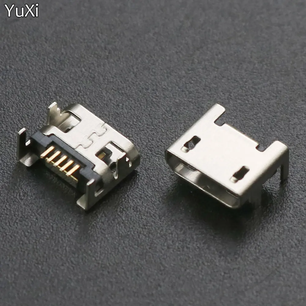 5-poliger Micro-USB-Anschluss Buchse Buchse Löt stecker smd smt Android-Telefon Daten Lade buchse 5p Micro USB DIY Reparatur adapter – Detail 1
