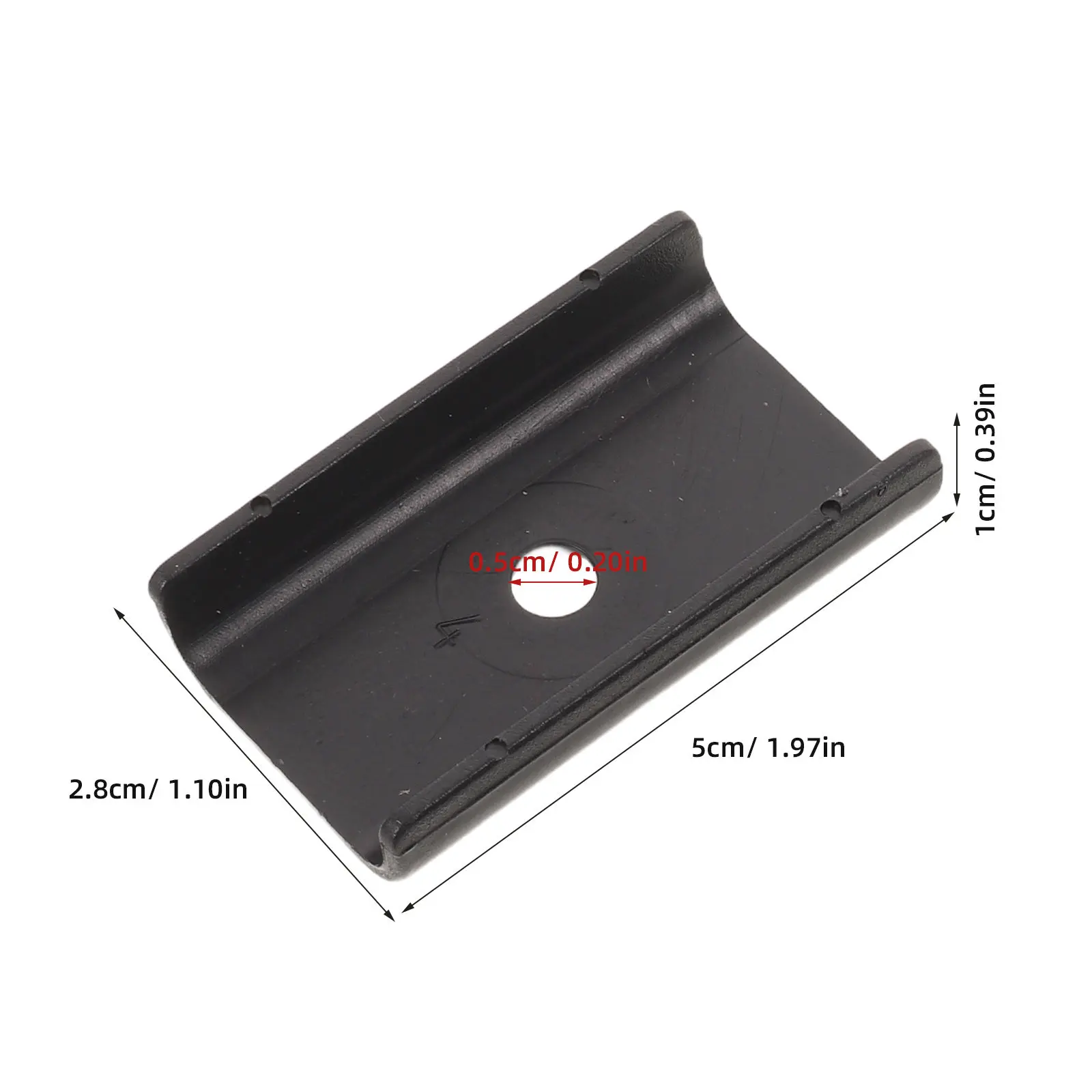 10Pcs Impact Resistant Canopy Truss Connector Gazebo Frame Oval Tubing Support Joint Plate Outdoor Tent Pole Brace Replacement