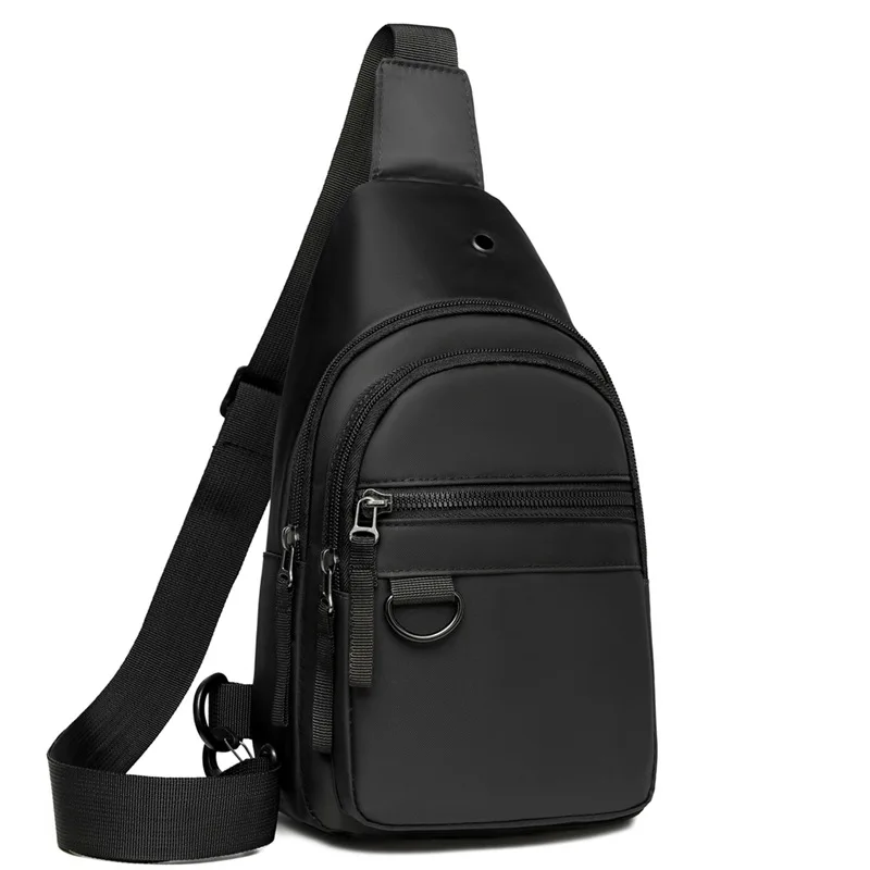 

Men's Chest Pectoral Bag Anti Theft Crossbody Auxiliary Back Satchel Man Shoulder Luxury Pocket Sports Sling Bags Promotion Bag