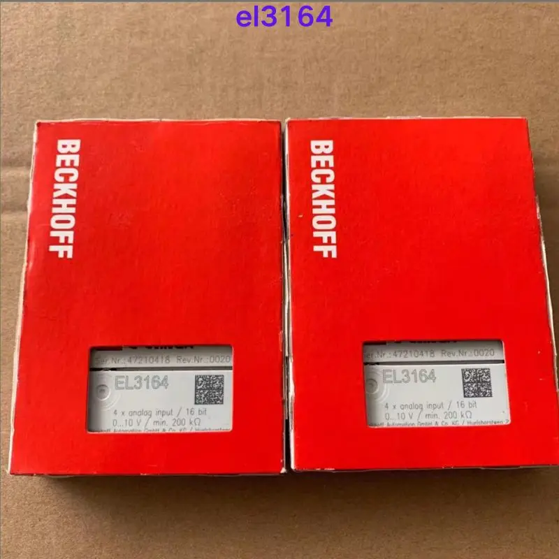 

New plc module EL3164