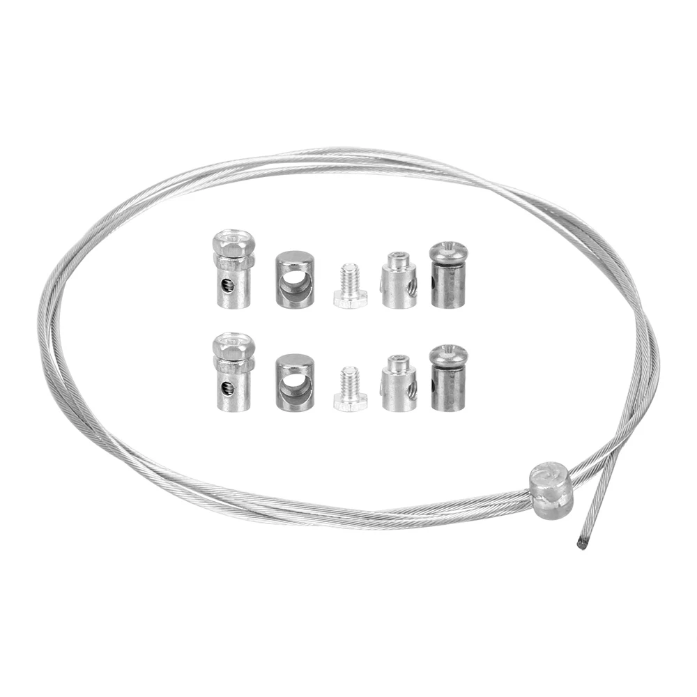 

Steel Wire Motorcycle Emergency Throttle Cable Repair Kit for SUZUKI KAWASAKI HONDA Universal Motorbike Replacement