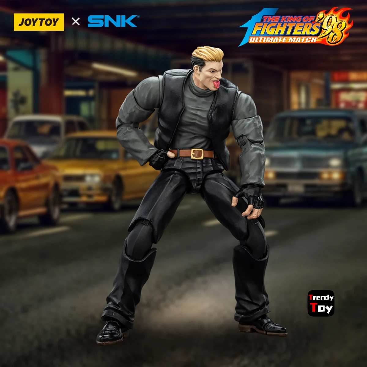 

Предзаказ: Коллекционная фигурка JOYTOY SNK KOF '98UM 97 Special Team Ryuji Yamazaki, масштаб 1/18