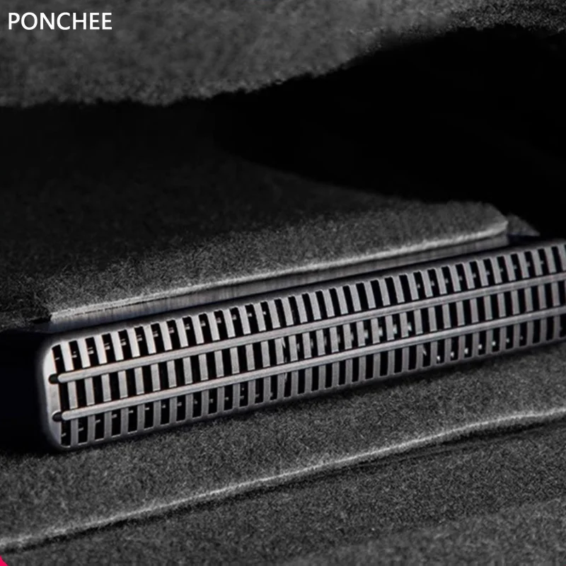 

For Lynk&Co 01 2021-2025 Car Seat Air Outlet Protection Cover Anti-blocking Hollowed-out Design Automobile Modification Supplies