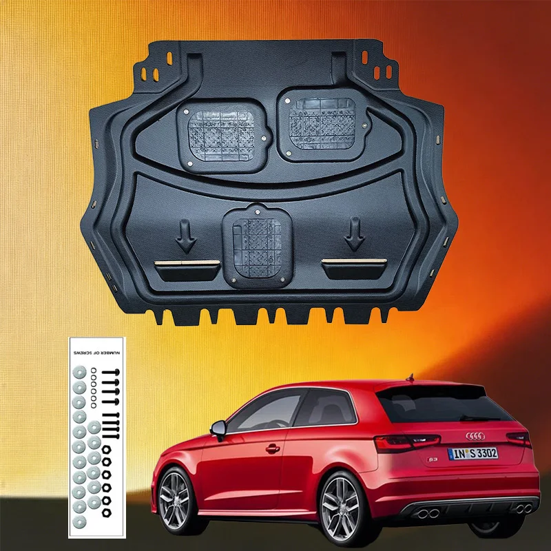 Durable Underbody Protection Engine Skid Plate For  Audi A3 2013-2016 1.4T 1.8T  High Quality Engine Shield Car