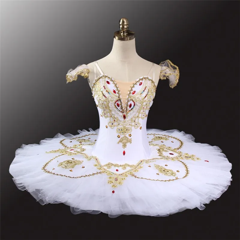 

Professional Customized Size Girls White Swan Lake Ballet Tutu Manufactures