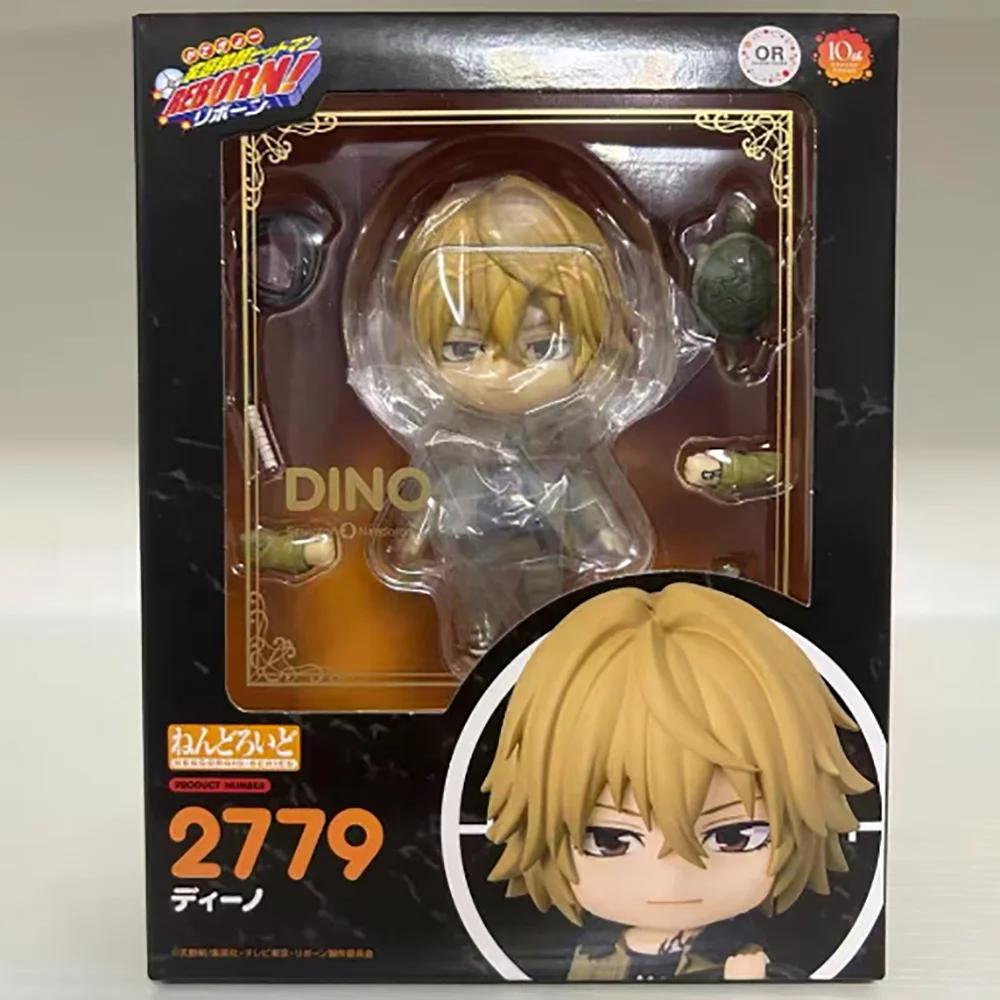 

100% оригинал на складе Good Smile Company Katekyou Hitman REBORN! Dino Enzo Nendoroid(2779) аниме фигурка модель украшение игрушка в подарок