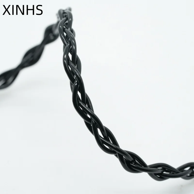 XINHS F18 4-Core 7N Single Crystal Copper Black HIFI Kopfhörer-Upgrade-Kabel – Detail 4