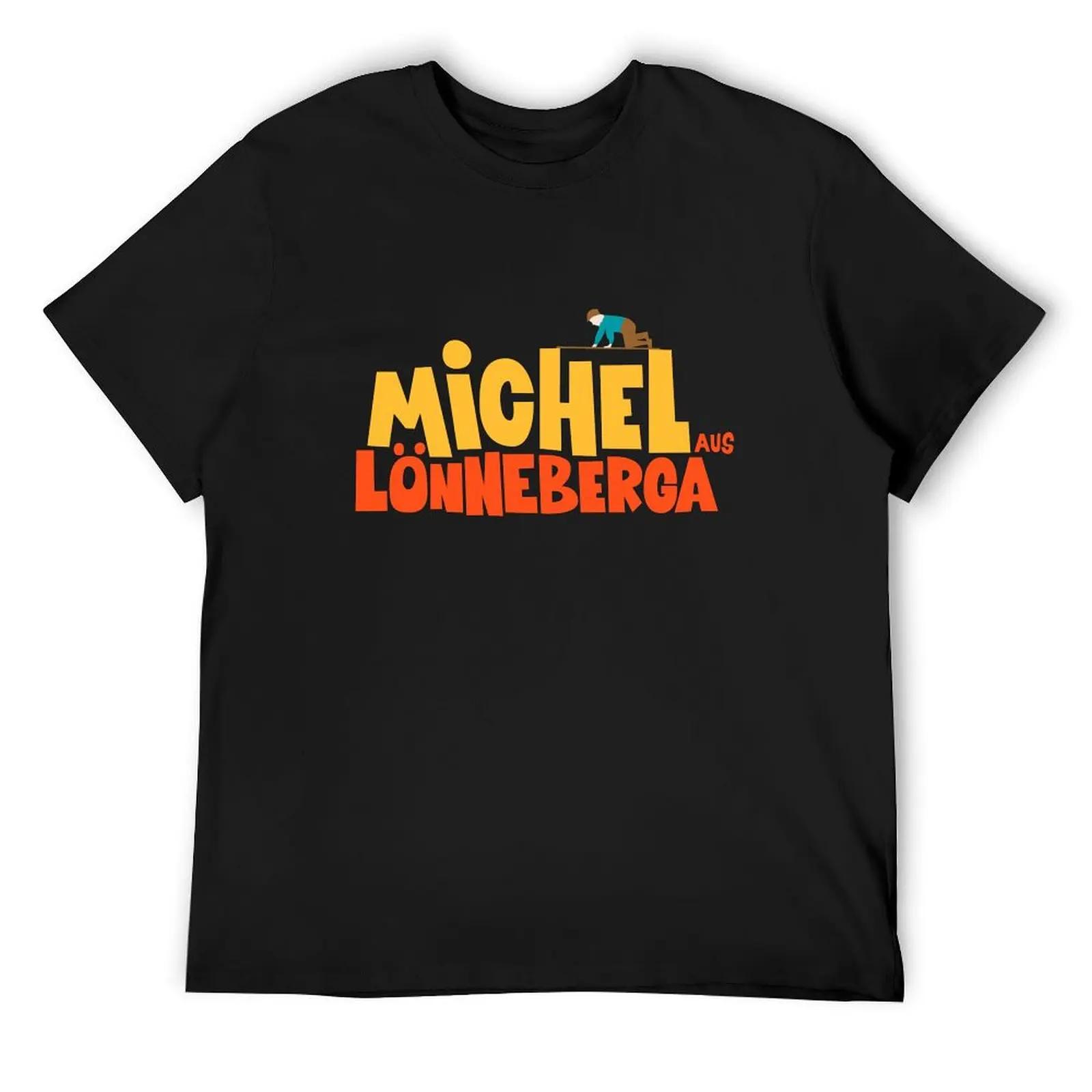 

Michel from Lnneberga - old children's films - Christmas films T-Shirt man clothes tees plain white t shirts men