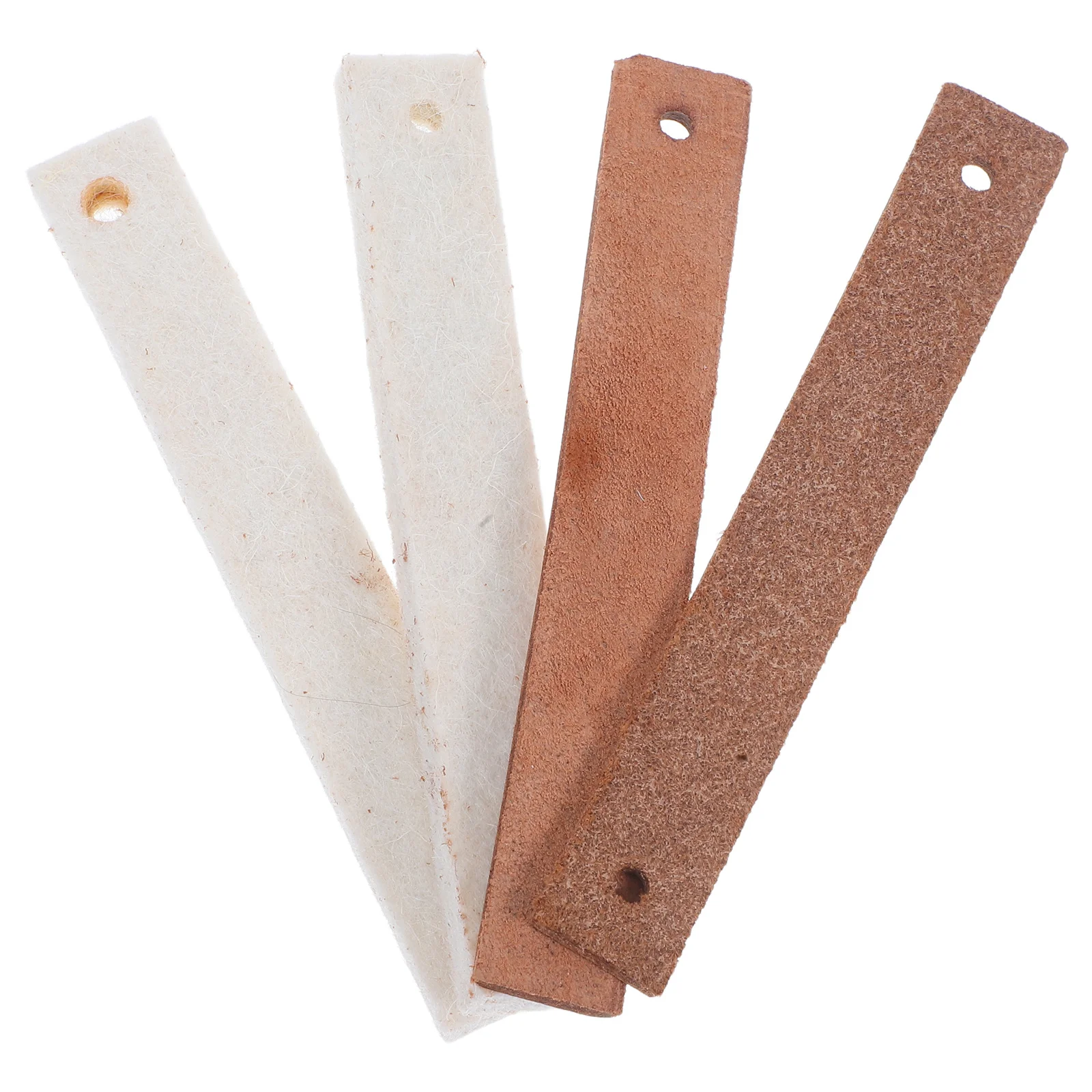 

4Pcs Exercise Bike Brake Pads Wool Resistance Drag Replacement Parts for Indoor Cycling Workout Accessories Bike Brake Pad Wool