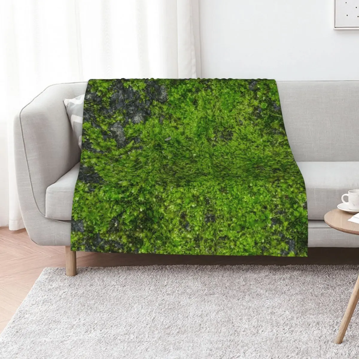 

World of Moss V Throw Blanket anime Cute Plaid manga warm winter Blankets