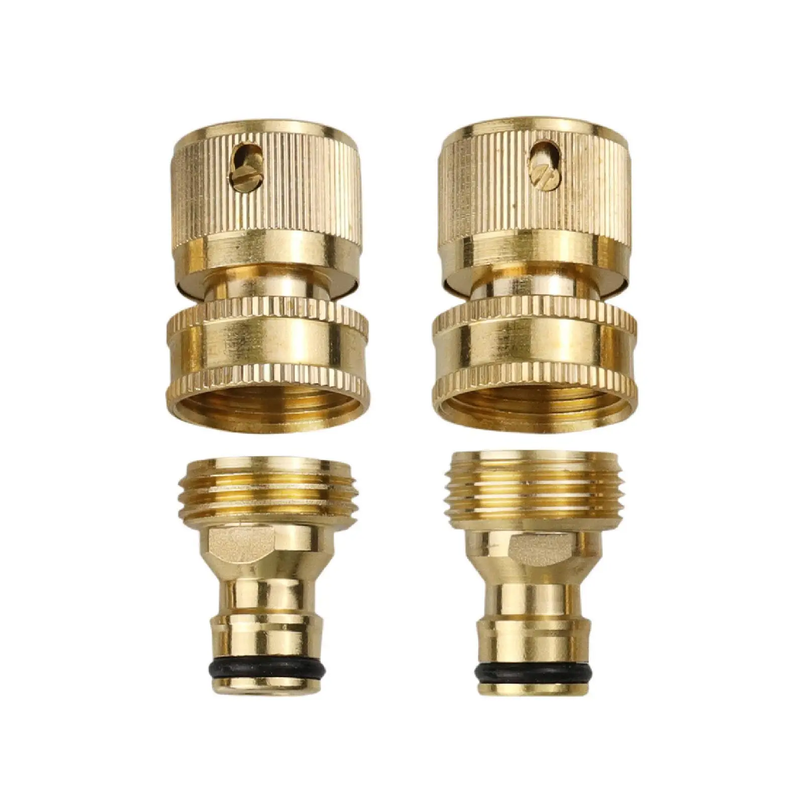 3/4" Hose Quick Connector Water Hose Fitting for Watering Equipment Car Wash