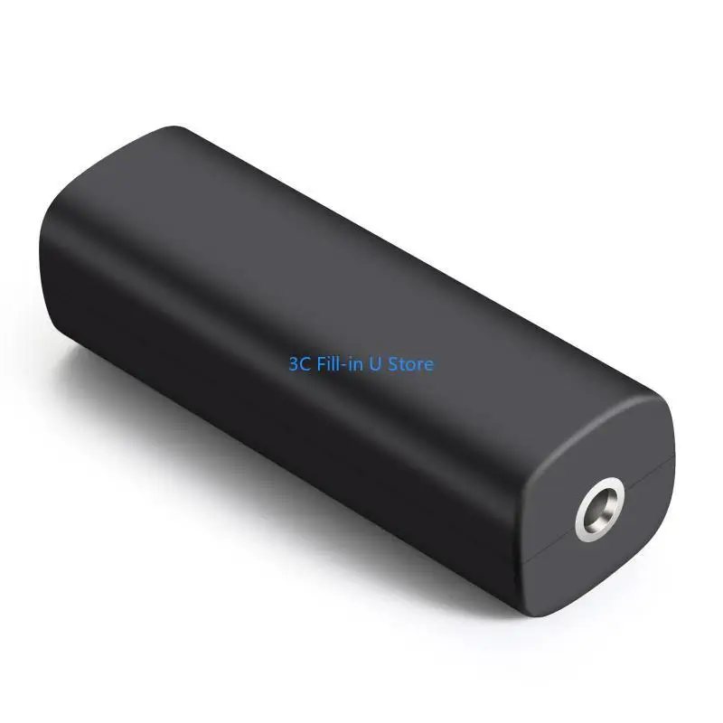 

G8TA 3.5mm Aux Ground Loop Noise Isolator Plastic Cable Clear Sound Filter