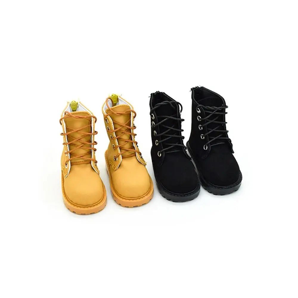 1 par de botas altas bonitas para muñeca BJD 1/3, gamuza brillante, zapatos para muñeca BJD 1/3, Mini zapatos para Rifle, botas para muñeca de 60/70cm, muñeca BJD 1/3