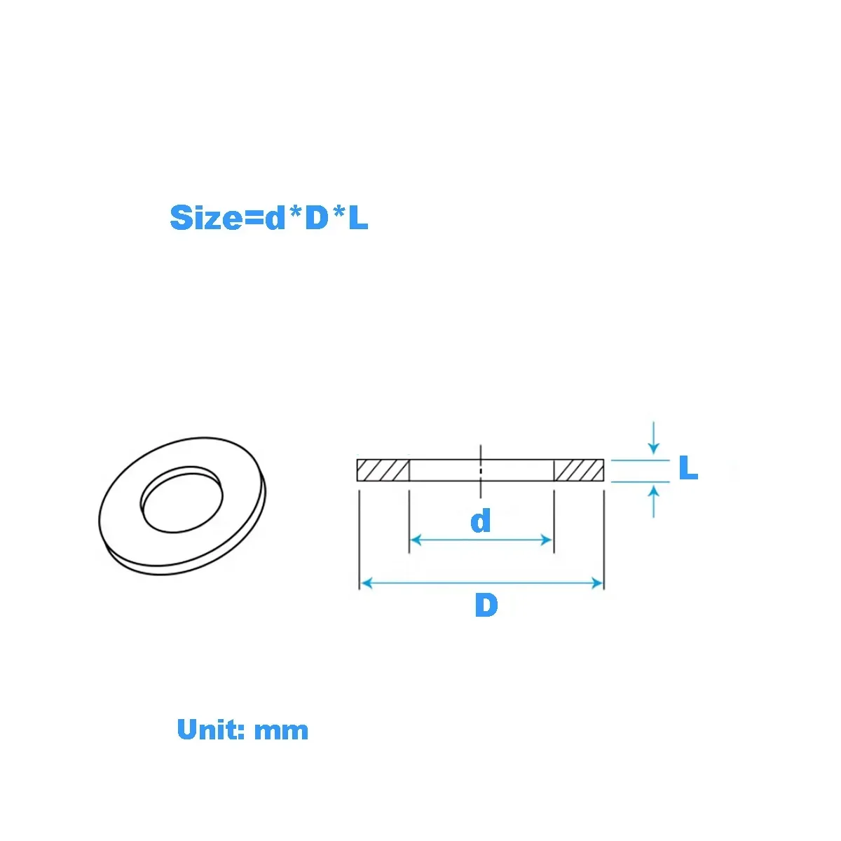 PTFE  Flange Gasket/High-Temperature Resistant Flat Gasket/Corrosion-Resistant Plastic King Sealing Ring