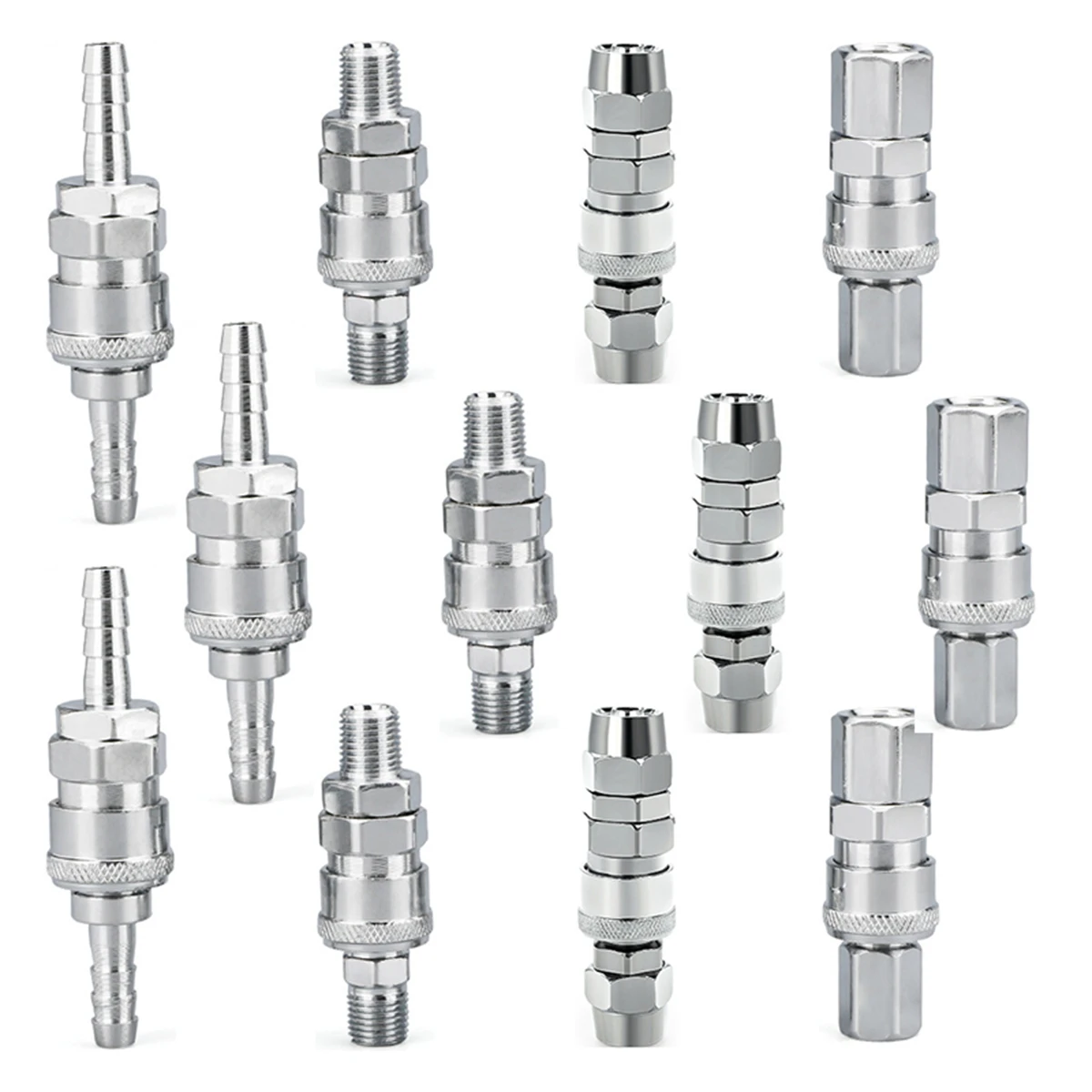 Pneumatic C-type Connector Male&Female PU Air Pipe Joint Air Gun Coupling Air Pump Quick Plug SP/PP/SH/PH/SM/PM/SF/PF 20/30/40