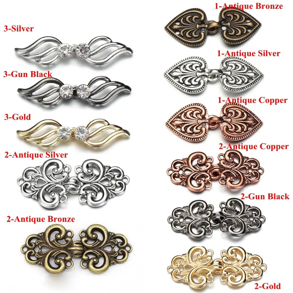Retro Alloy Sweater Blouse Pin Fashion Cardigan Clip Sewing Trendy Charm Jewelry Fashion Accessories Sweater Clip Shawl Brooch