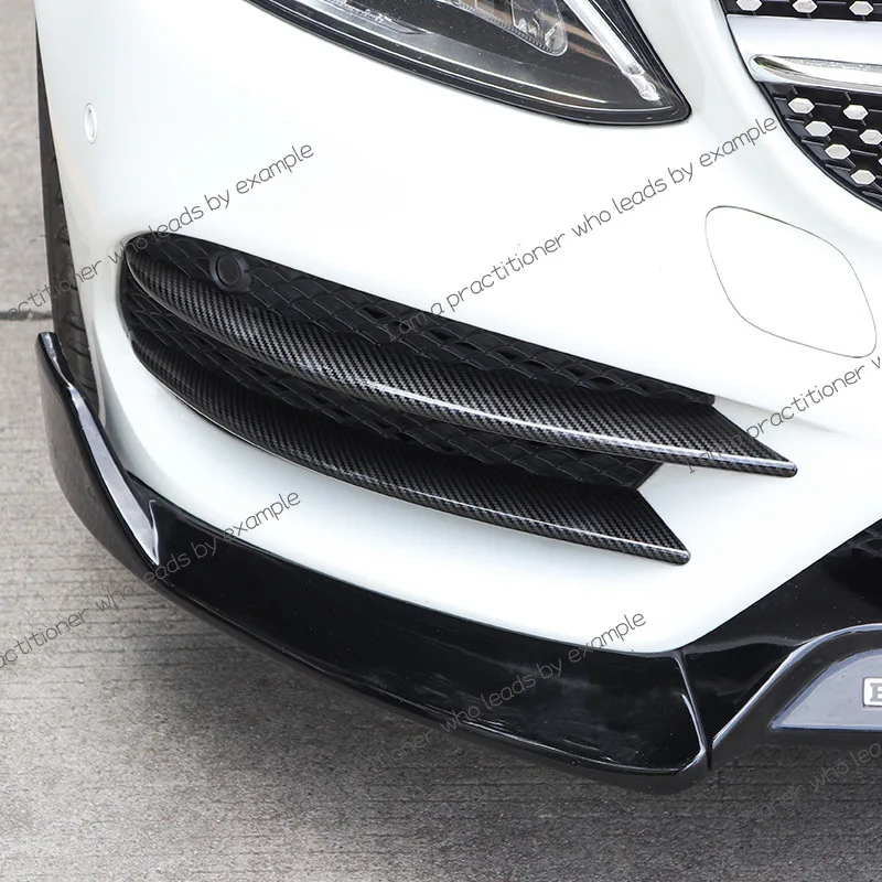 

Applicable To Mercedes-Benz New C-Class Front Lip Air C180C200L Front Bar W205 Surrounded Decorative Anti-Collision Accessories