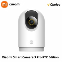 Xiaomi Smart Camera 3 Pro PTZ Version 5 Million Pixels 3K Super Micro Full Color Hdr Baby Crying Cruise 2.4/5GHz Mi Home Call