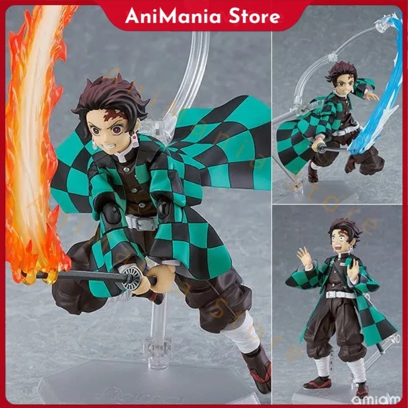 

In Stock Demon Slayer Anime Figure Figma Kamado Tanjirou Nezuko 508 Action Figures Pvc Figurine Collectible Model Toys Gifts