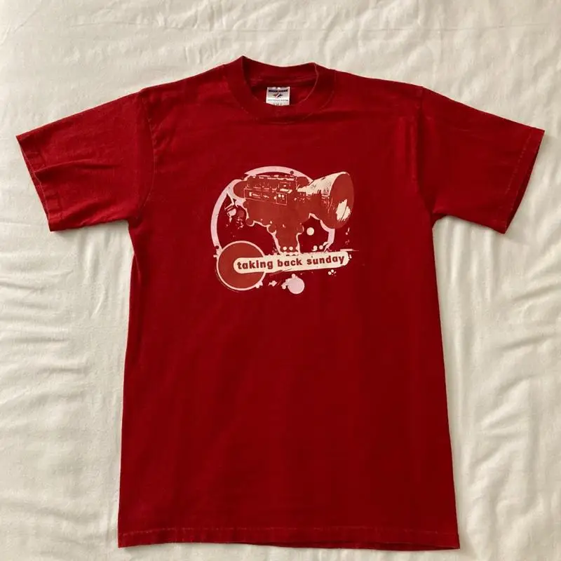 

Винтажная футболка TAKING BACK SUNDAY SMALL 26L x 17W от Original Owner