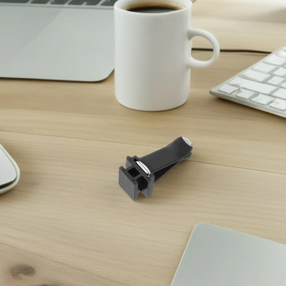 

10Pcs Car Air Conditioner Vent Clips Square Head Air Freshener Clips Auto Outlet Clip Car Vent Perfume Clamps Black