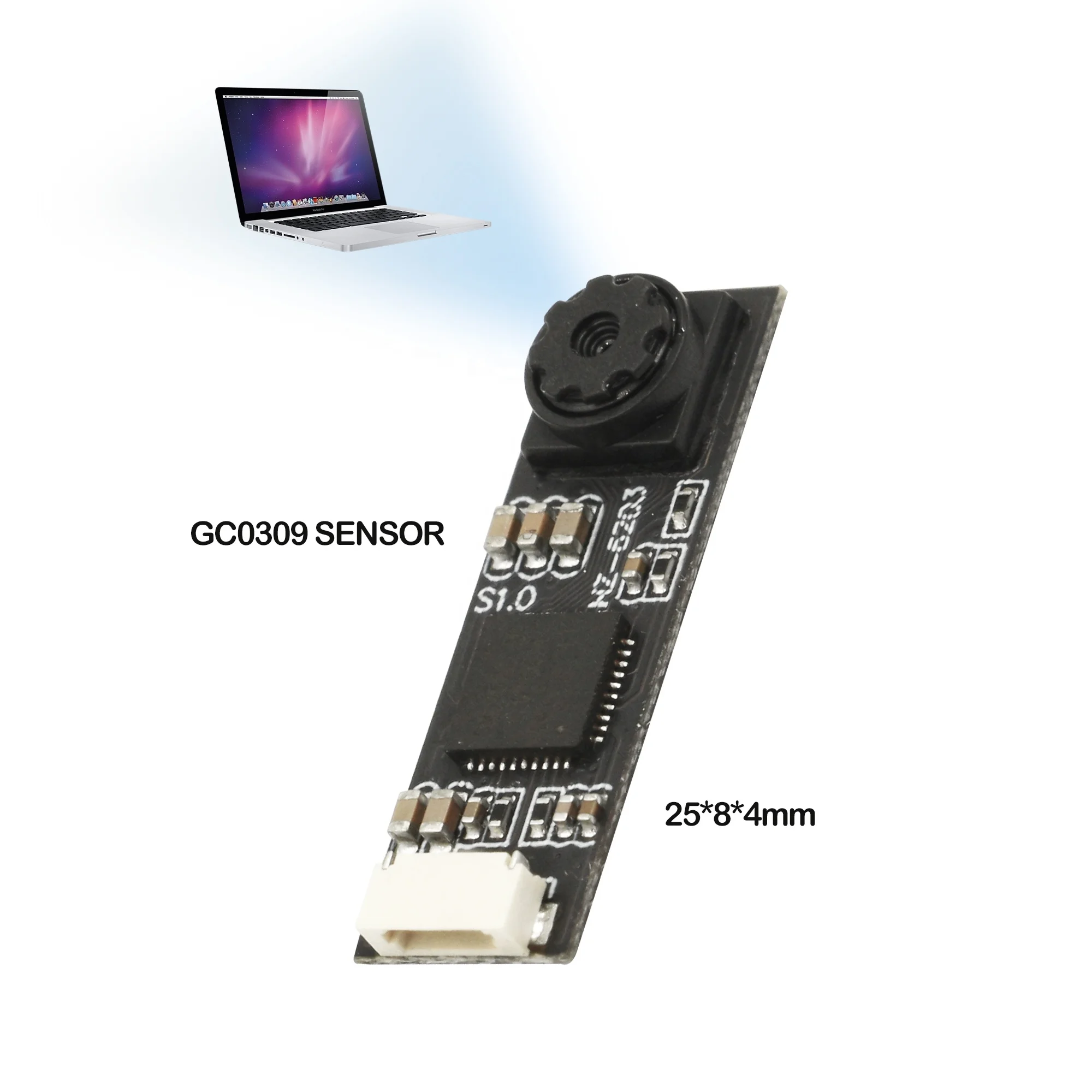Low Price VGA Ov7675 Sensor 0.3 Megapixel Laptop Mini Usb Camera Module 30Fps Fixed Focus Cmos QR Code Scanning Camera Module