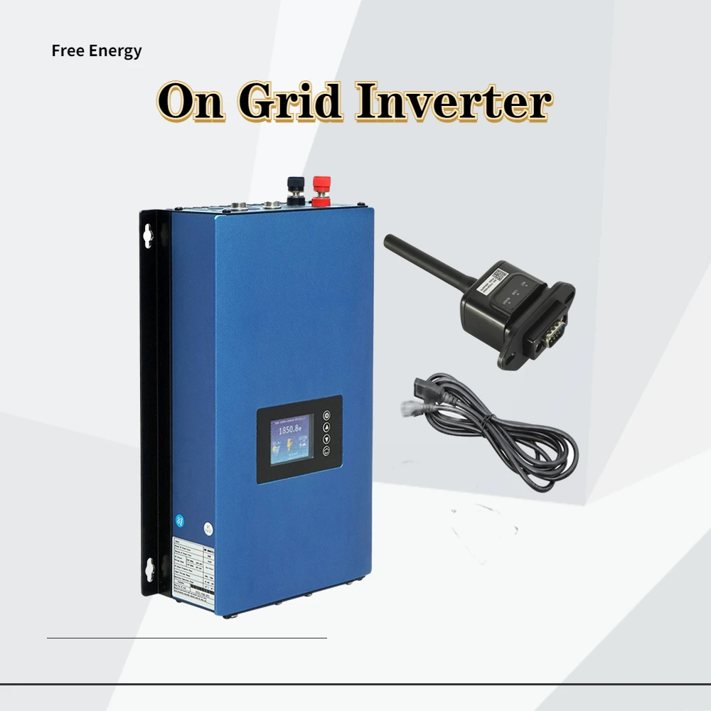 5000W 10000W Solar Inverter Grid Tie MPPT MIcro Inversor Battery Discharge Power Mode with Internal Limiter Sensor VDC 95-265VAC