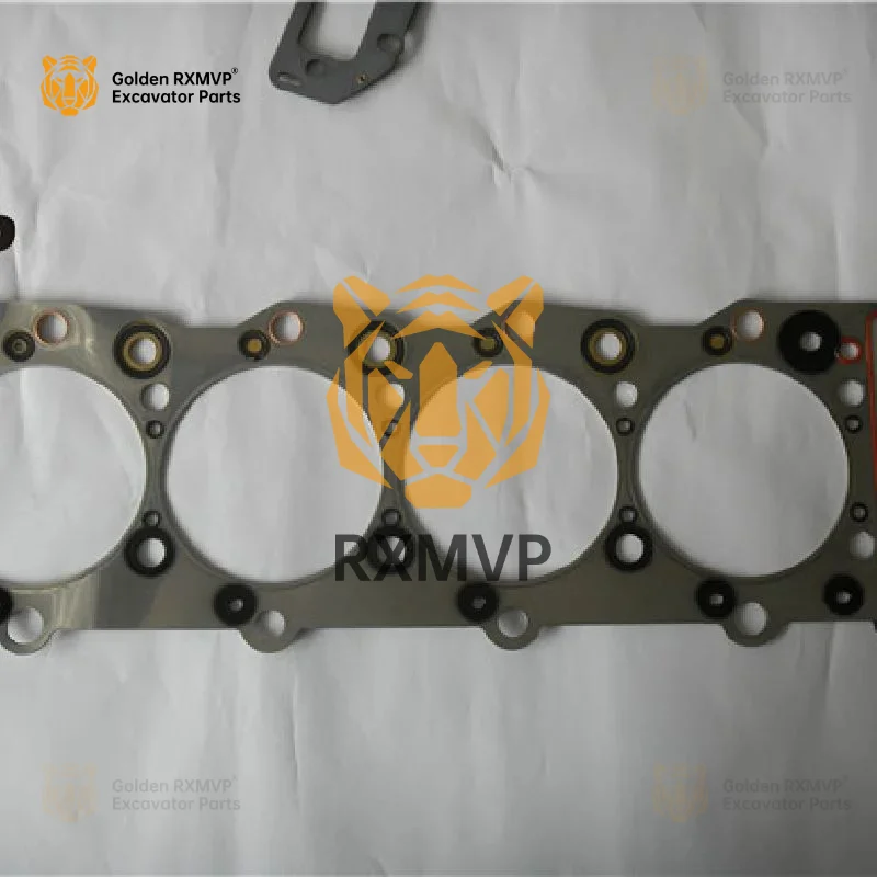 XMVP  For High Quality 4hk1 Engine Overhaul Gasket Kit 8980555420 8980555410 Bearing Piston Ring Excavator