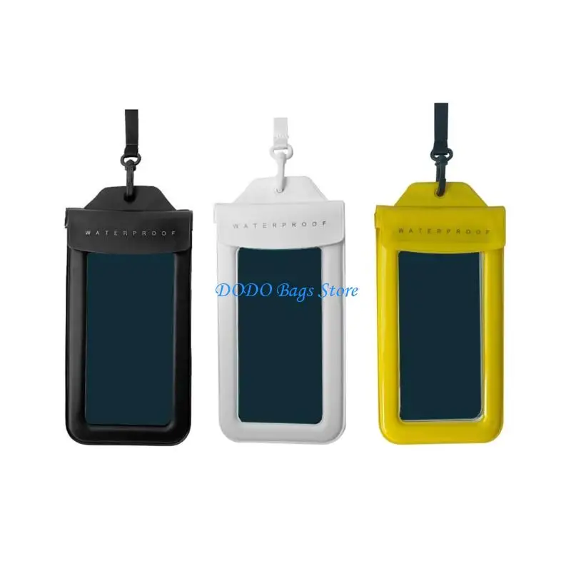 

Прозрачный сенсорный экран, водонепроницаемый чехол для мобильного телефона, регулируемый ремешок, чехол для телефона, сумка для