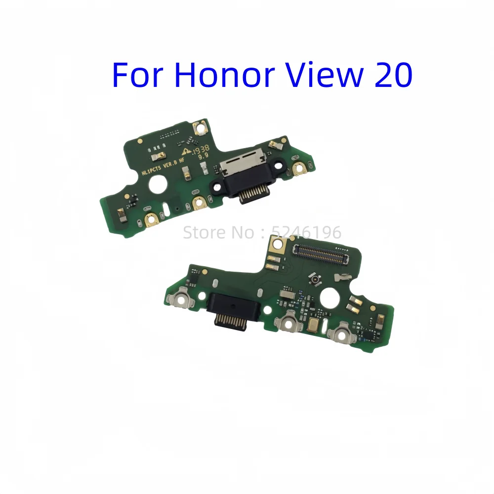 1pcs USB Charging Port Base Charger Board Connector For Honor View 20 Honor V20 Original Replace Part.
