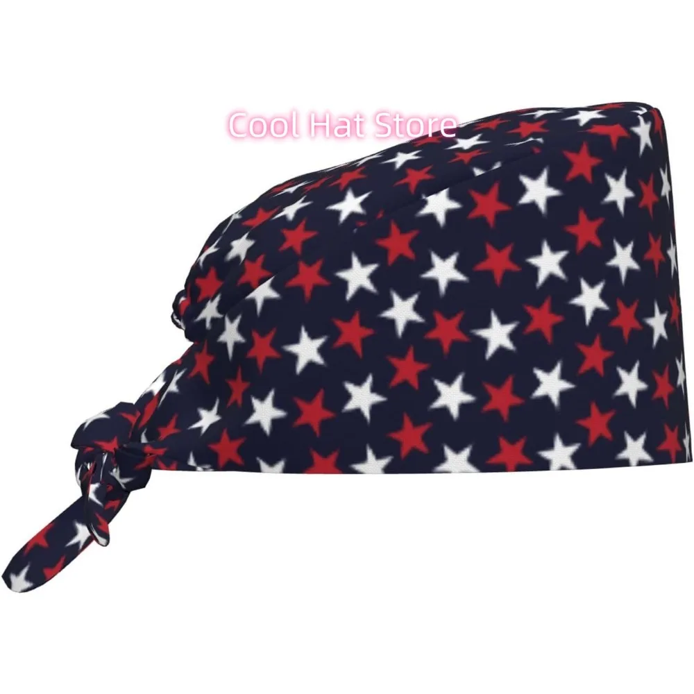 

Working Cap with Sweatband for Women Men, Adjustable Cleaning Working Hats, Nurse Caps(Tie Back) Black14