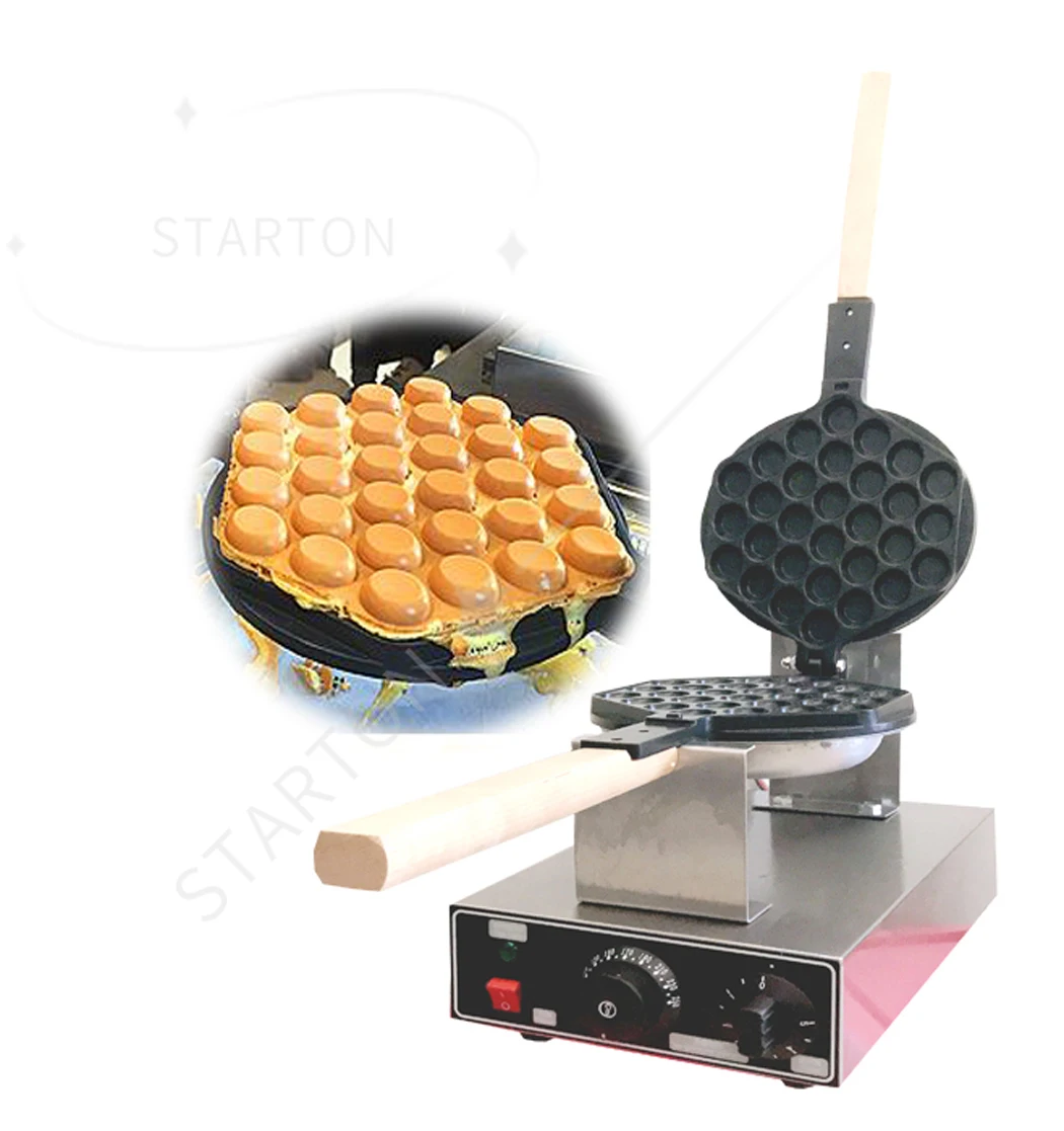 Electric 110V Egg Waffle Maker 1415 Power Bubble Waffle Machine