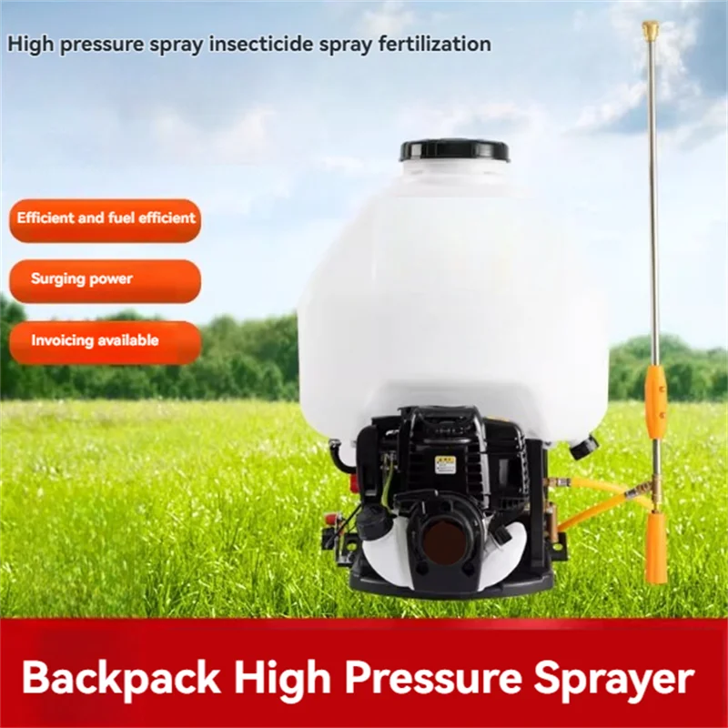 

4-тактный рюкзак, распылитель высокого давления, распылитель порошка двигателя, распылитель удобрений, 30 л