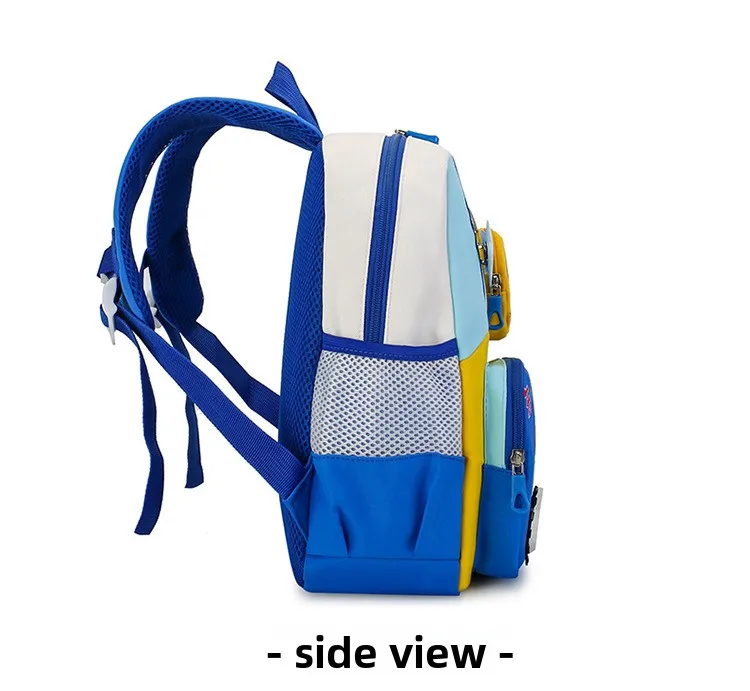 Neuer Kinderrucksack Cartoon Baufahrzeug Jungen Kindergarten-Tasche Atmungsaktiv Mittelgroß für die 3. Klasse – Detail 19