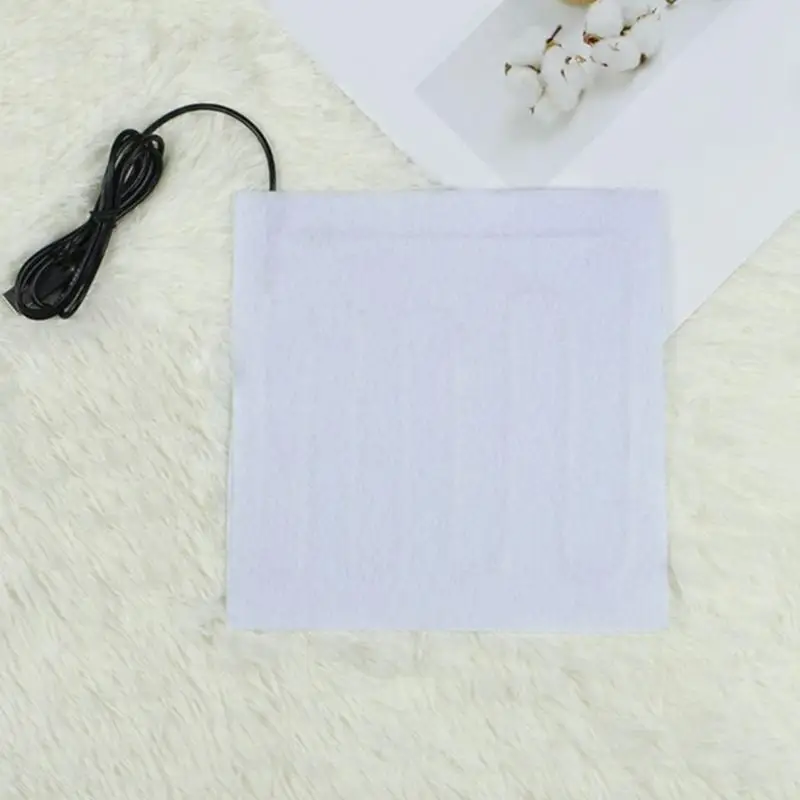 652F 5V USB Heating Pads Electric Heating Pad Electric Warmer Carbon Fiber Pads Electric Heating Film Pet Bed Warmer
