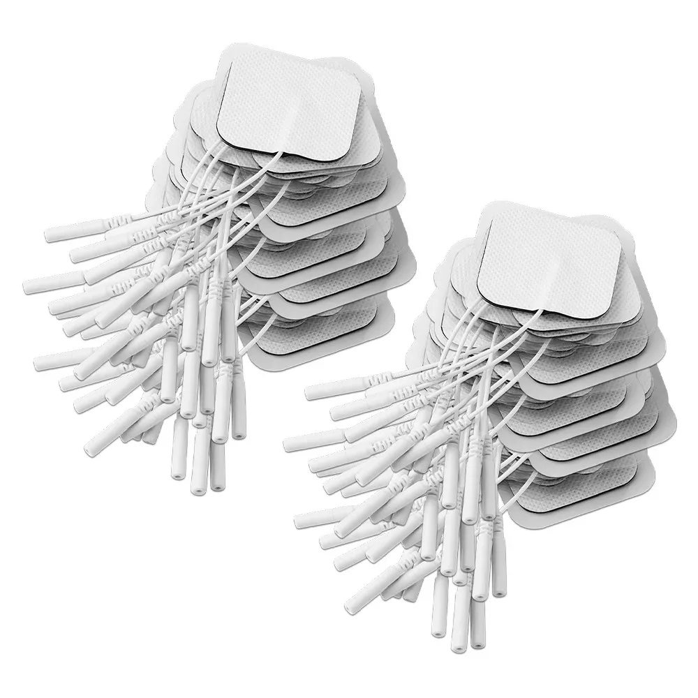 

10/30/50 шт. десятки электродных подушечек EMS акупунктурный стимулятор мышц патчи нетканый материал клей проводящий гель наклейка для тела