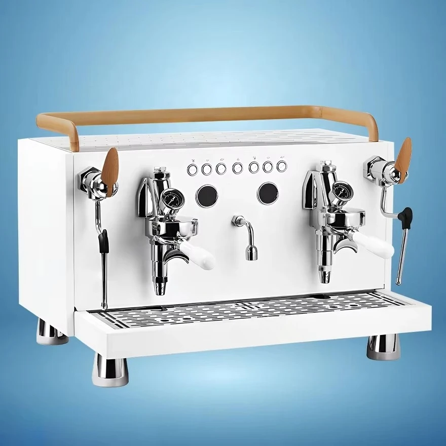 Custom Convenient Commercial Latte Cappuccino Milk Frothing Steam Espresso Coffee Machine