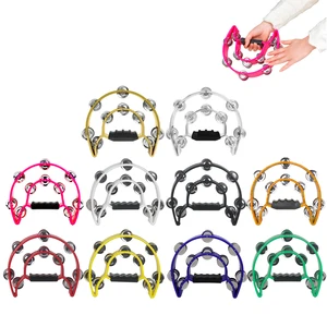 Orff Buntes Handglocke Doppel Tamburin Schicht Bell Drum Kinder Geschenke Bildungsspielzeug KTV Party Instrument Percussion 8 Hauptverkäufe Sinos Musicalization - №1