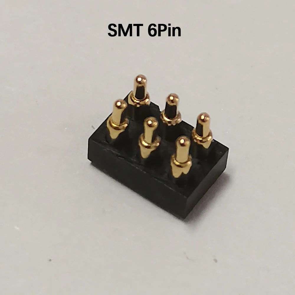 1 Stück DC-Stecker Pogo-Pin-Verbinder SMT DIP 2,54 mm Rastermaß 2345681012141620-Pin Doppelreihiger Federkontakt PCB Batterieladung – Detail 9